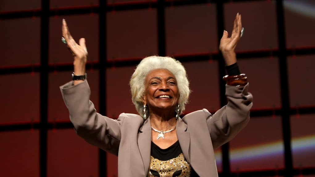 Image: Star Trek star Nichelle Nichols, whose work on the show grew to a diversity campaign within NASA