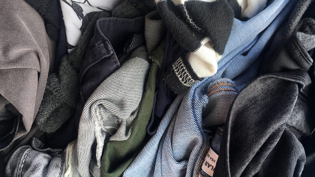 Image: a pile of clothing