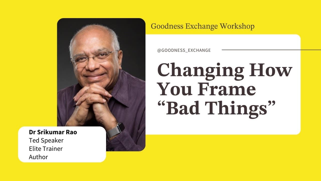 Image: Dr. Srikumar Rao Workshop