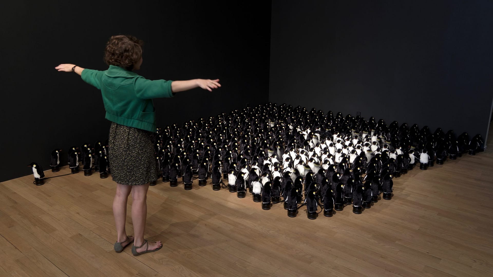 Daniel Rozin Penguin Mirror