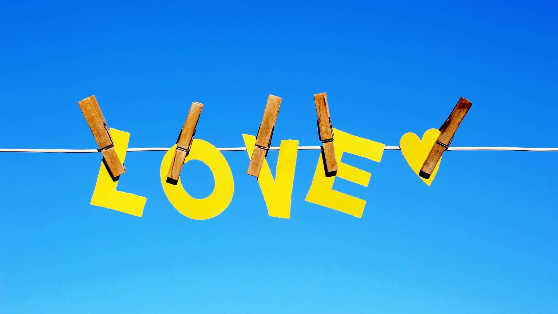 image: Paper Cutout of the word love
