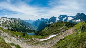 Image: Sahale mountain lake