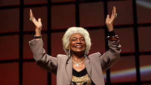 Image: Star Trek star Nichelle Nichols, whose work on the show grew to a diversity campaign within NASA