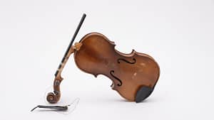 Image: A broken violin