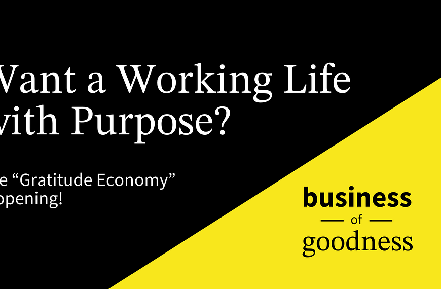 Want a Working Life with Purpose?