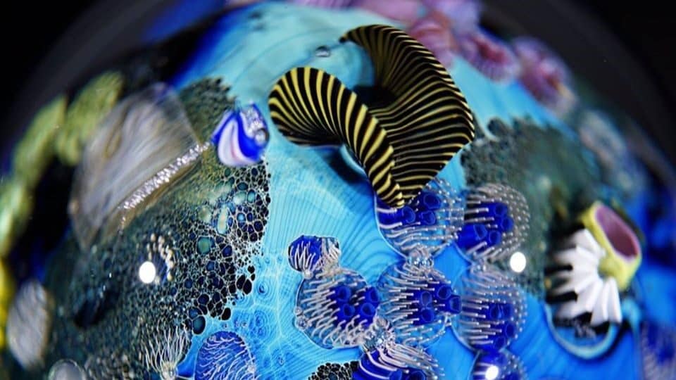 Image: One of Josh Simpsons glass globes!