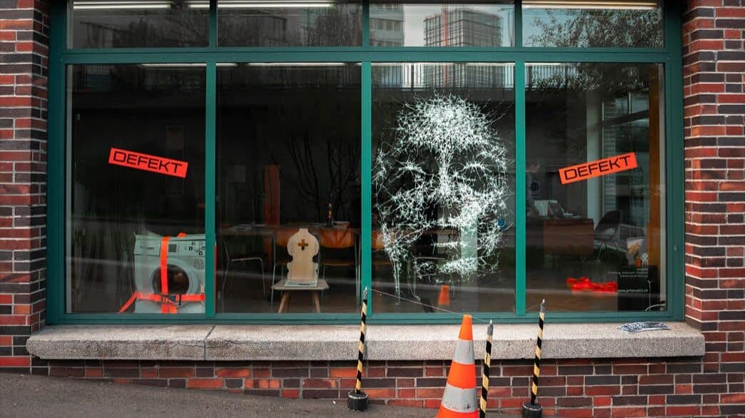 Artstübli Gallery in Basel, which was made by Simon Berger in 2019