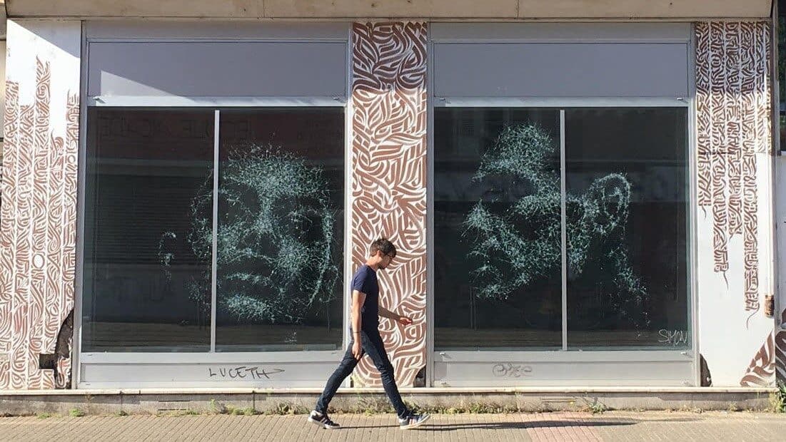 Simon Berger Glass Portraits