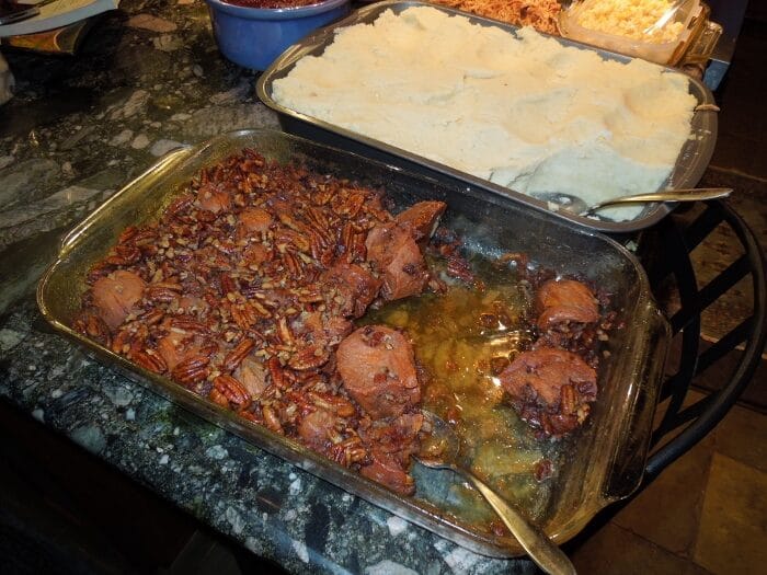 Image: Sweet Potatoes with maple pecan sauce