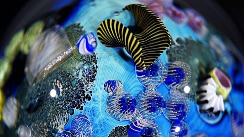 Image: One of Josh Simpsons Infinity Planets. 