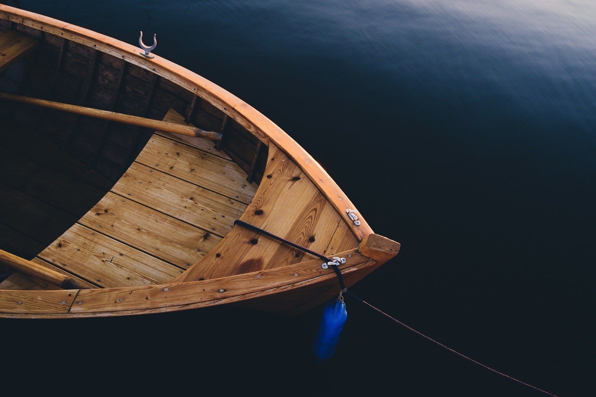 Image: Wooden Boat in the Water