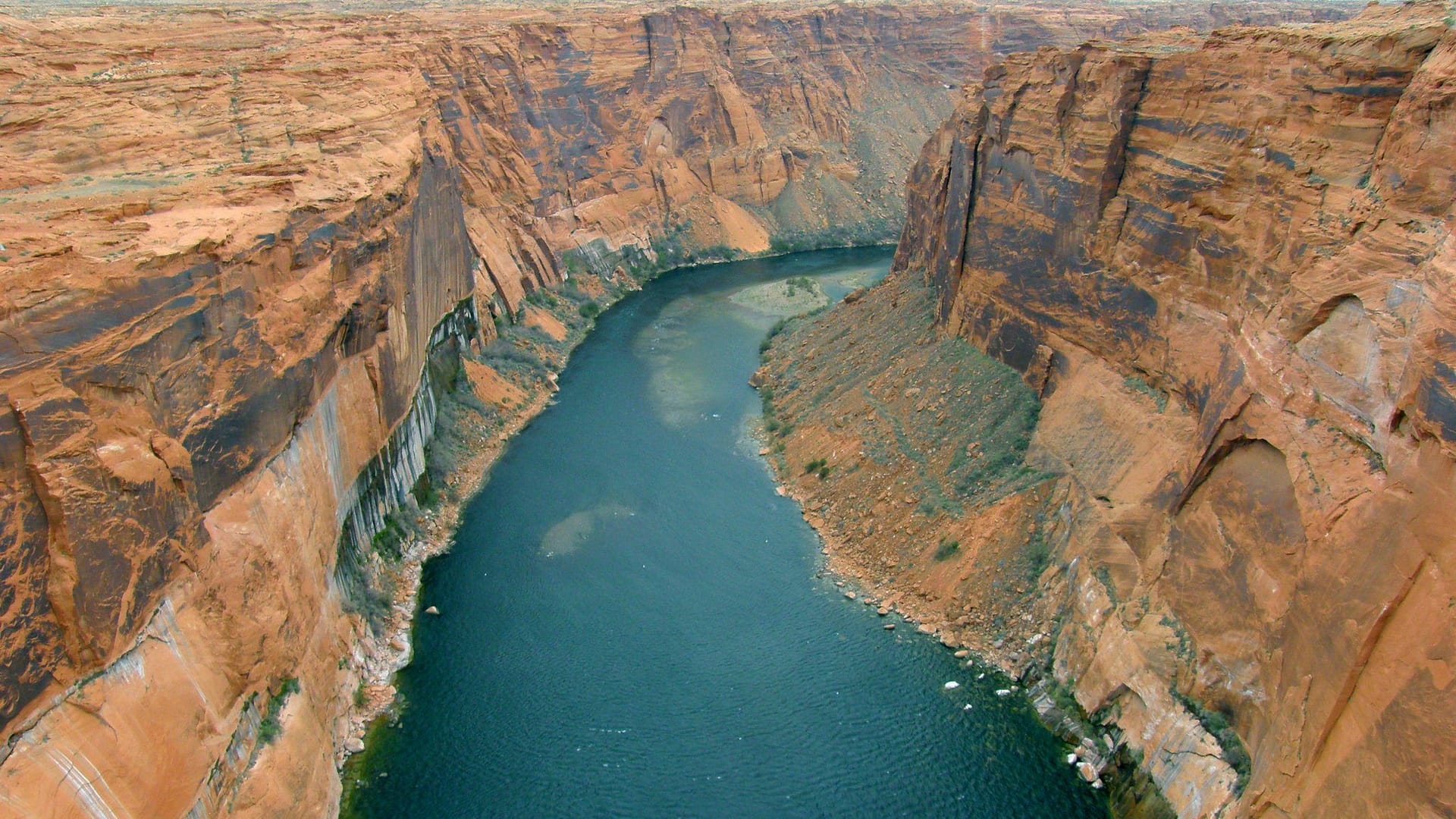 Image: Colorado River where father and son traveled together