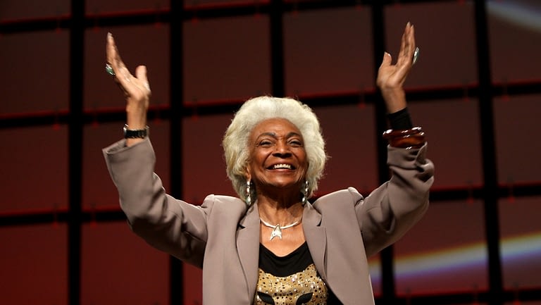 Image: Star Trek star Nichelle Nichols, whose work on the show grew to a diversity campaign within NASA